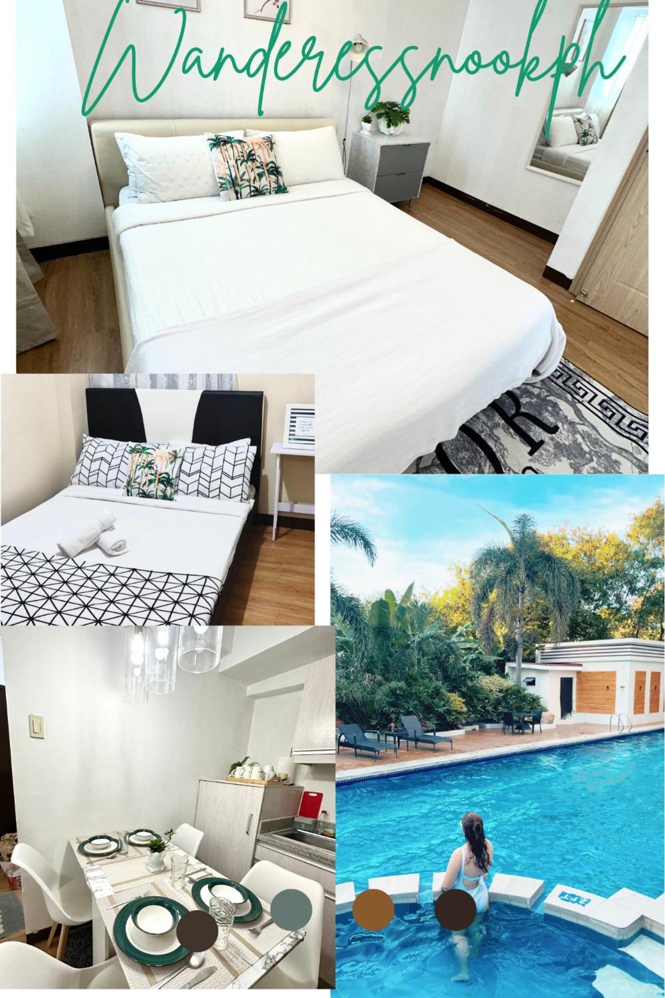 Lancris Residences 2 Bedroom Entire Apartment Near Airport With Pool Paranaque City Buitenkant foto